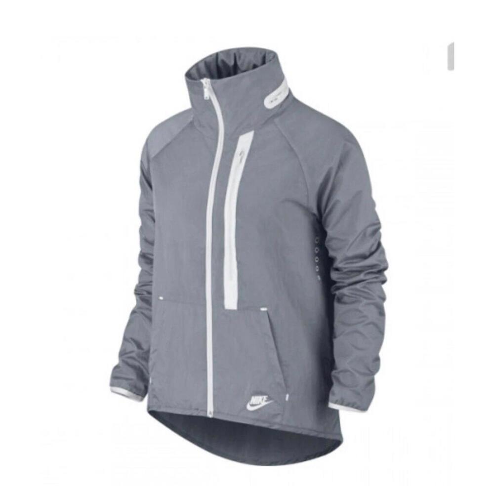 Nike Tech Jacket Aerosheild Moto Cape Active Women’s XSmall‎ Hooded